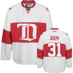 Detroit Red Wings Curtis Joseph Official White Reebok Premier Adult Third Winter Classic NHL Hockey Jersey