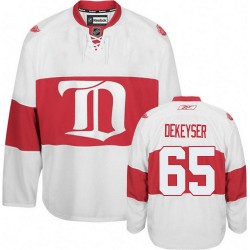 Detroit Red Wings Danny DeKeyser Official White Reebok Premier Adult Third Winter Classic NHL Hockey Jersey