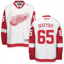 Detroit Red Wings Danny DeKeyser Official White Reebok Premier Adult Danny Dekeyser Away NHL Hockey Jersey