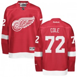 Detroit Red Wings Erik Cole Official Red Reebok Premier Adult Home NHL Hockey Jersey