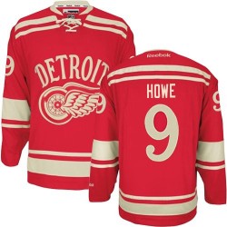 Detroit Red Wings Gordie Howe Official Red Reebok Premier Adult 2014 Winter Classic NHL Hockey Jersey