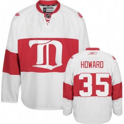 Detroit Red Wings Jimmy Howard Official White Reebok Premier Adult Third Winter Classic NHL Hockey Jersey