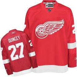 Detroit Red Wings Kyle Quincey Official Red Reebok Premier Adult Home NHL Hockey Jersey