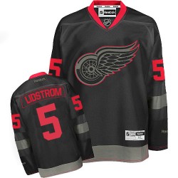 Detroit Red Wings Nicklas Lidstrom Official Black Ice Reebok Premier Adult NHL Hockey Jersey