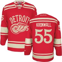 Detroit Red Wings Niklas Kronwall Official Red Reebok Premier Adult 2014 Winter Classic NHL Hockey Jersey