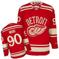 Detroit Red Wings Stephen Weiss Official Red Reebok Premier Adult 2014 Winter Classic NHL Hockey Jersey