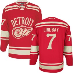 Detroit Red Wings Ted Lindsay Official Red Reebok Premier Adult 2014 Winter Classic NHL Hockey Jersey