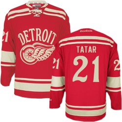Detroit Red Wings Tomas Tatar Official Red Reebok Authentic Adult 2014 Winter Classic NHL Hockey Jersey