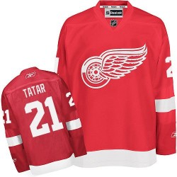 Detroit Red Wings Tomas Tatar Official Red Reebok Premier Adult Home NHL Hockey Jersey