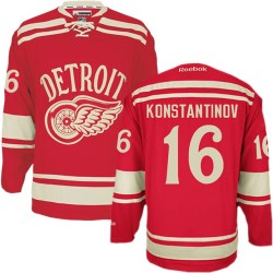 Detroit Red Wings Vladimir Konstantinov Official Red Reebok Premier Adult 2014 Winter Classic NHL Hockey Jersey