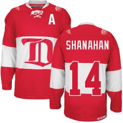 Detroit Red Wings Brendan Shanahan Official Red CCM Authentic Adult Winter Classic Throwback NHL Hockey Jersey