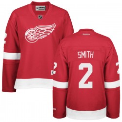 Detroit Red Wings Brendan Smith Official Red Reebok Premier Women's Home NHL Hockey Jersey