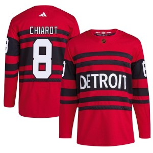 Detroit Red Wings Ben Chiarot Official Red Adidas Authentic Youth Reverse Retro 2.0 NHL Hockey Jersey