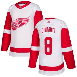 Detroit Red Wings Ben Chiarot Official White Adidas Authentic Youth NHL Hockey Jersey