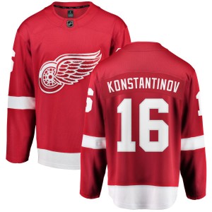 Detroit Red Wings Vladimir Konstantinov Official Red Fanatics Branded Breakaway Adult Home NHL Hockey Jersey