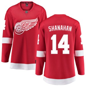 Detroit Red Wings Brendan Shanahan Official Red Fanatics Branded Breakaway Women's Home NHL Hockey Jersey
