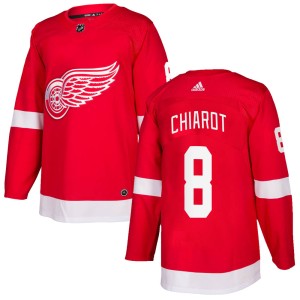 Detroit Red Wings Ben Chiarot Official Red Adidas Authentic Youth Home NHL Hockey Jersey