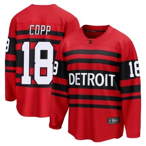 Detroit Red Wings Andrew Copp Official Red Fanatics Branded Breakaway Youth Special Edition 2.0 NHL Hockey Jersey