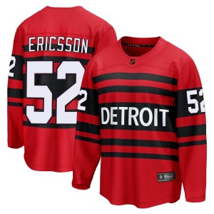 Detroit Red Wings Jonathan Ericsson Official Red Fanatics Branded Breakaway Youth Special Edition 2.0 NHL Hockey Jersey