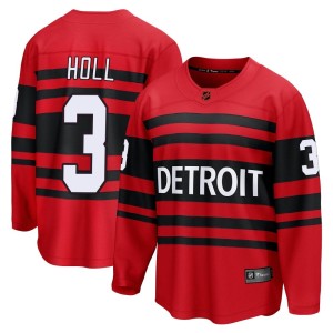 Detroit Red Wings Justin Holl Official Red Fanatics Branded Breakaway Youth Special Edition 2.0 NHL Hockey Jersey