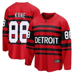 Detroit Red Wings Patrick Kane Official Red Fanatics Branded Breakaway Youth Special Edition 2.0 NHL Hockey Jersey