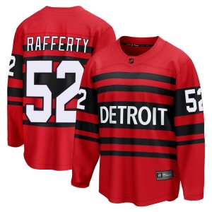 Detroit Red Wings Brogan Rafferty Official Red Fanatics Branded Breakaway Youth Special Edition 2.0 NHL Hockey Jersey