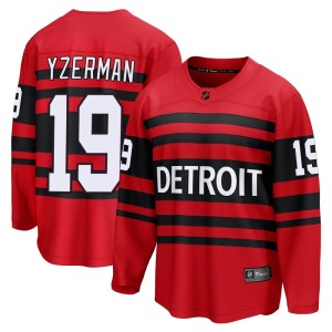 Detroit Red Wings Steve Yzerman Official Red Fanatics Branded Breakaway Youth Special Edition 2.0 NHL Hockey Jersey