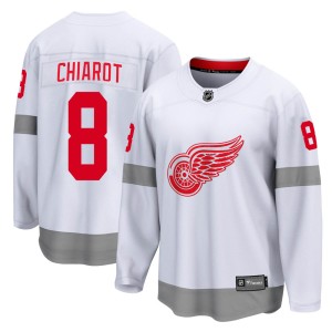 Detroit Red Wings Ben Chiarot Official White Fanatics Branded Breakaway Youth 2020/21 Special Edition NHL Hockey Jersey