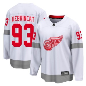 Detroit Red Wings Alex DeBrincat Official White Fanatics Branded Breakaway Youth 2020/21 Special Edition NHL Hockey Jersey
