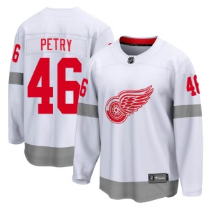 Detroit Red Wings Jeff Petry Official White Fanatics Branded Breakaway Youth 2020/21 Special Edition NHL Hockey Jersey