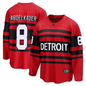 Detroit Red Wings Justin Abdelkader Official Red Fanatics Branded Breakaway Adult Special Edition 2.0 NHL Hockey Jersey