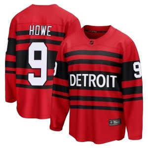 Detroit Red Wings Gordie Howe Official Red Fanatics Branded Breakaway Adult Special Edition 2.0 NHL Hockey Jersey