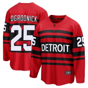 Detroit Red Wings John Ogrodnick Official Red Fanatics Branded Breakaway Adult Special Edition 2.0 NHL Hockey Jersey
