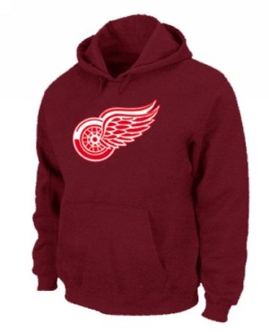 Detroit Red Wings Official Red Adult Pullover Hoodie -