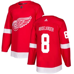 Detroit Red Wings Justin Abdelkader Official Red Adidas Authentic Adult NHL Hockey Jersey