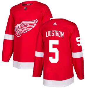Detroit Red Wings Nicklas Lidstrom Official Red Adidas Authentic Adult NHL Hockey Jersey